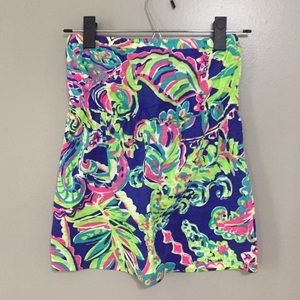 Lilly Pulitzer Strapless Tank